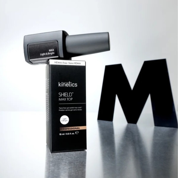  top coat profesional sin capa de dispersión con acabado ultrabrillante y fórmula HEMA Free