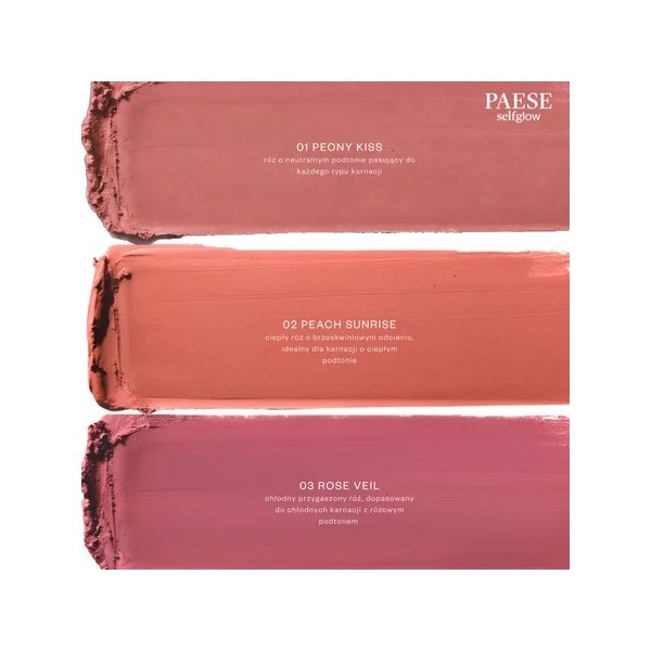 SELFGLOW Blush Cremoso Mate · Rubor Natural