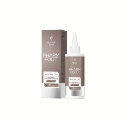 PHARM FOOT Mineral Dry 100 g · Polvo absorbente para pies con sudoración excesiva 2