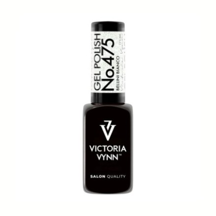 Victoria Vynn Gel Polish Color 475 Bellini Bianco esmalte semipermanente milky con shimmer