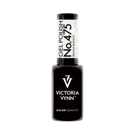 Victoria Vynn Gel Polish Color 475 Bellini Bianco esmalte semipermanente milky con shimmer