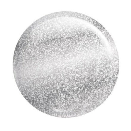 Victoria Vynn Gel Polish Top Starlit Silver No Wipe con glitter plateado 2
