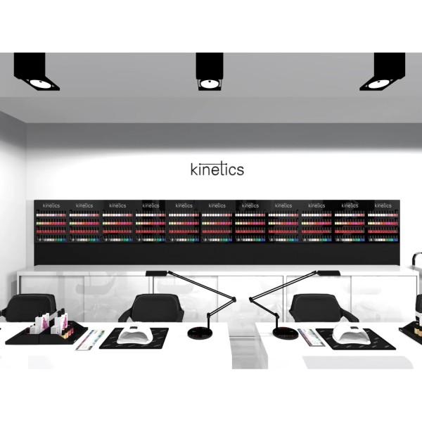 Display de Pared Kinetics 48 Piezas Negro | KPD01B