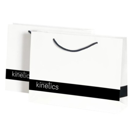Bolsa de Papel Kinetics Blanca KBGS | Packaging