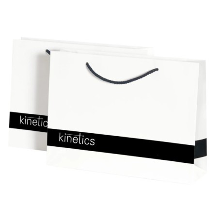 Bolsa de Papel Kinetics Blanca KBGS | Packaging