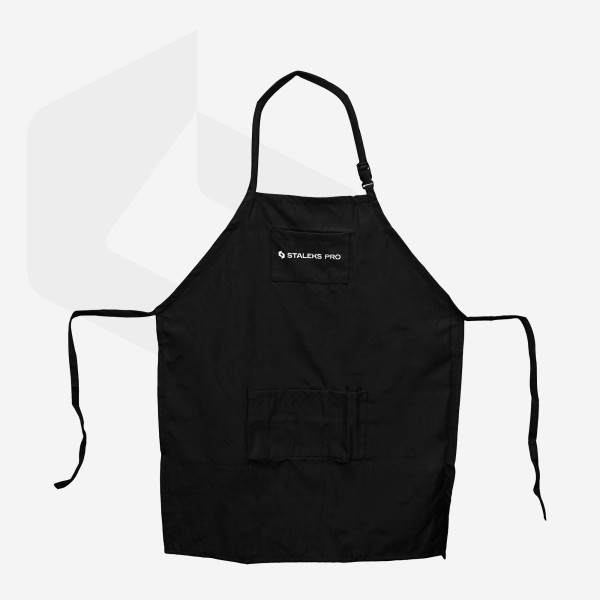 Delantal Profesional Staleks PRO Negro Impermeable