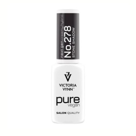 Victoria Vynn Pure Vegan Creamy Hybrid 278 Stone Shadow esmalte híbrido negro