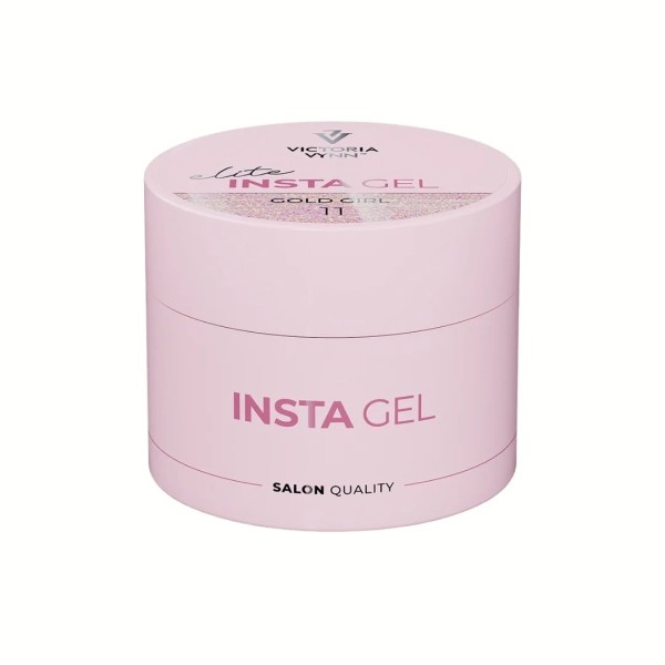 Victoria Vynn Insta Gel 11 Gold Girl 40 ml gel constructor con brillo y glitter