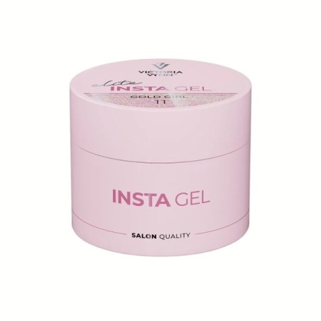 Victoria Vynn Insta Gel 11 Gold Girl 40 ml gel constructor con brillo y glitter
