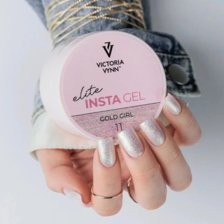 Manicura con Victoria Vynn Insta Gel 11 Gold Girl