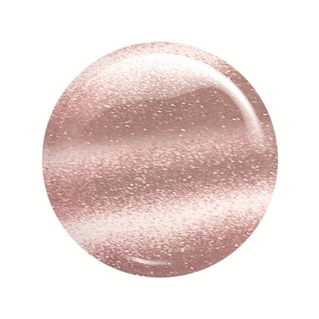  Swatch rosa con efecto cat eye Victoria Vynn Insta Gel 13 Korean Cat Eye