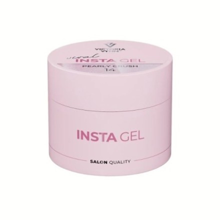 Victoria Vynn Insta Gel 14 Pearly Crush 40 ml gel constructor rosa perlado con brillo