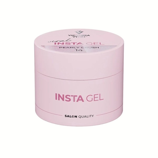 Victoria Vynn Insta Gel 14 Pearly Crush 40 ml gel constructor rosa perlado con brillo