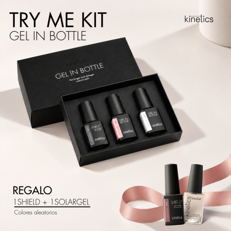 Kinetics Try Me Kit Gel in Bottle | 3 Colores
