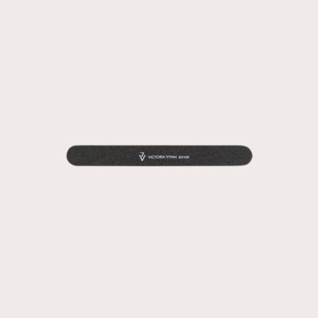 NAIL FILE 80/100 BLACK, STRAIGHT