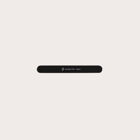 NAIL FILE 180/240 BLACK, STRAIGHT