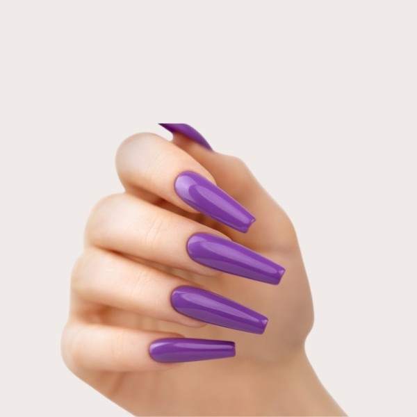 Soft Gel Tips Long Coffin 500 uds | Tips uñas coffin largas