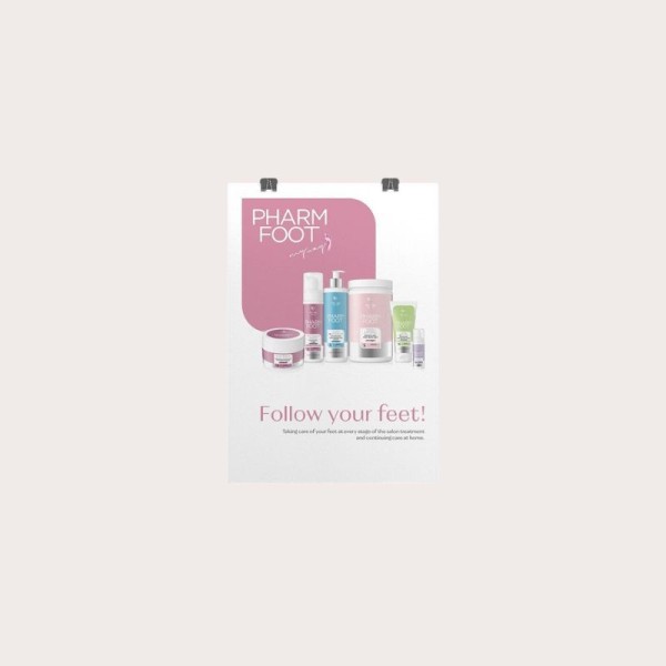 Póster Pharm Foot Material Publicitario Profesional