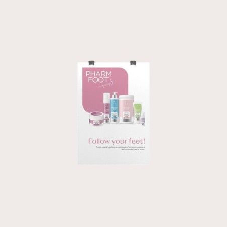 Póster Pharm Foot Material Publicitario Profesional