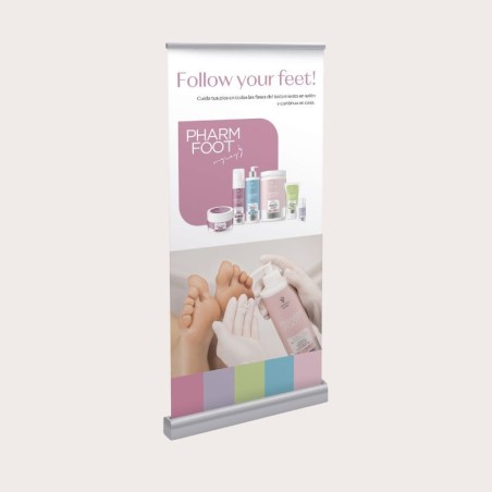 Roll Up Pharm Foot Mod 1 Publicidad Profesional