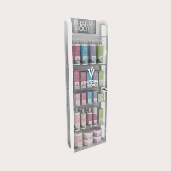 Display Mediano Pharm Foot Expositor Profesional