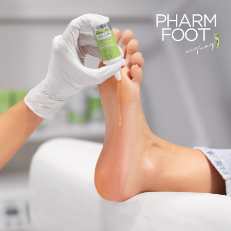 Aceite concentrado regenerador y calmante para cuidado de uñas y pies