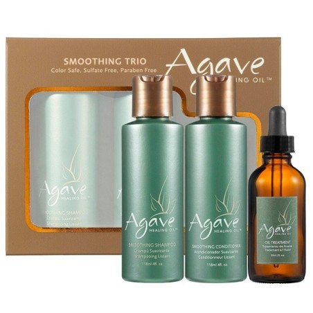 Pack Agave Smoothing Trio | Rutina anti frizz en casa