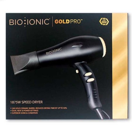 Secador GoldPro Speed Dryer | Con Oro de 24K y Tecnología Avanzada