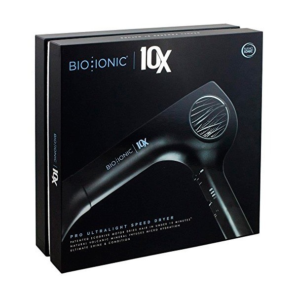 Secador Bio Ionic 10X | Rápido, eficiente y ecológico