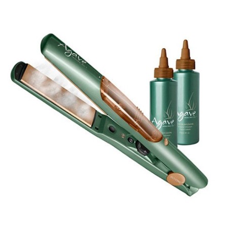 Plancha de vapor Agave Healing Iron | Hidratación y alisado