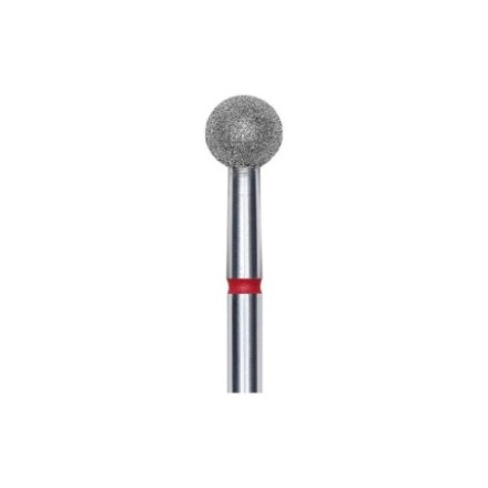Staleks Fresa Diamante Bola Roja 5mm | Cutículas