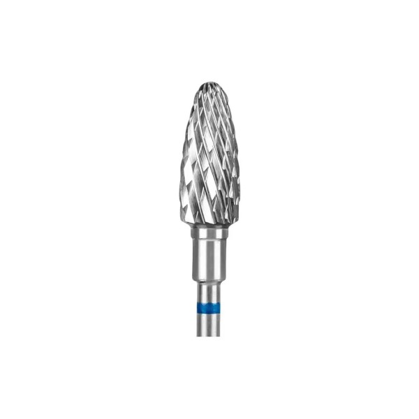 Staleks Fresa Carburo Ovalada Azul 5mm | Fresa Profesional