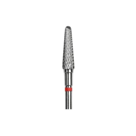 Staleks Fresa Carburo Roja Cono 4mm | Fresa Suave