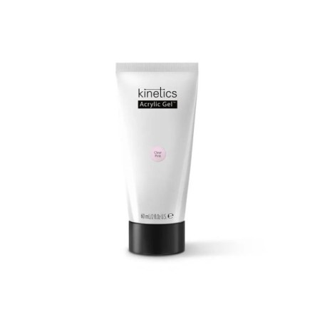Acrylic Gel Clear Pink 60ml | Rosa Frío, Resistente y Flexible