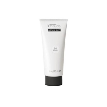 Kinetics Acrylic Gel Soft White 30ml | Acrylic Gel Blanco Cálido