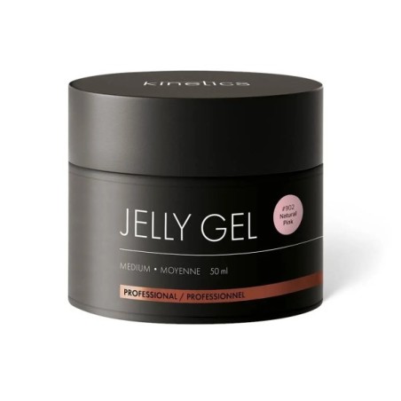 Kinetics Jelly Gel Medium #902 | Gel Rosa Natural para Uñas