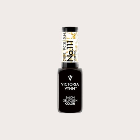 Victoria Vynn 111 Gold Foil | Gel Polish Efecto Pan de Oro