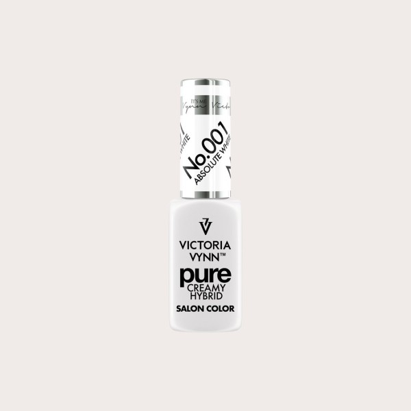 Pure Creamy Hybrid 001 Absolute White | Blanco Victoria Vynn