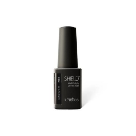 SHIELD Gel Polish Jet Black 188, 15 ml