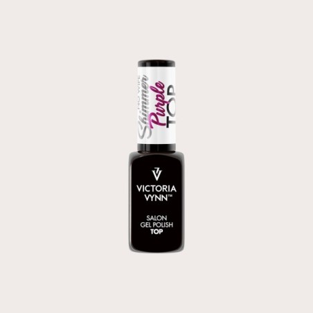 Gel Polish Top No Wipe Shimmer Purple 8ml Gel Polish Top No Wipe Shimmer Purple 8ml