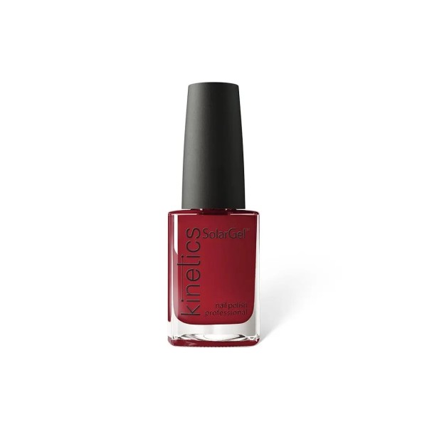 esmalte rojo cereza kinetics sin lámpara