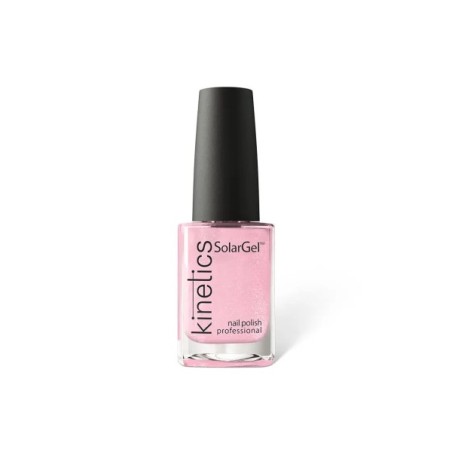 esmalte rosa con brillo kinetics