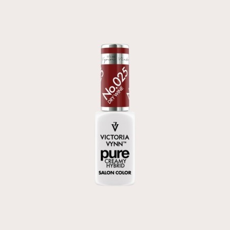 Pure Creamy Hybrid 025 Dry Wine | Rojo Granate Vino Victoria Vynn