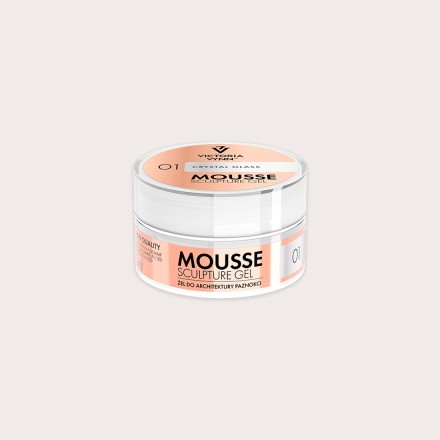 Victoria Vynn Mousse Sculpture Gel 01 Crystal Glass 15ml