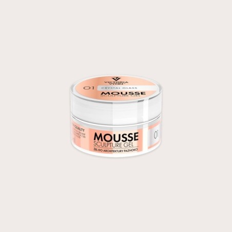 Victoria Vynn Mousse Sculpture Gel 01 Crystal Glass 15ml
