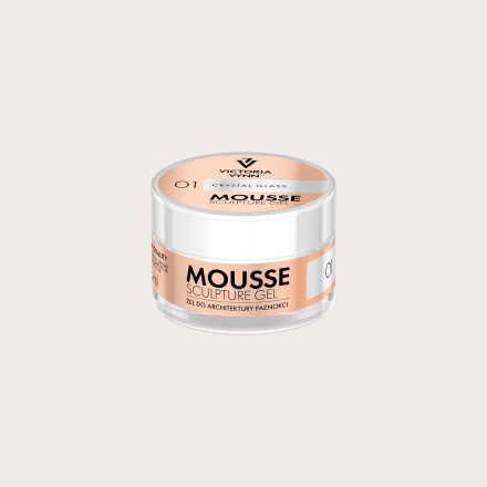Victoria Vynn Mousse Sculpture Gel 01 Crystal Glass 50ml