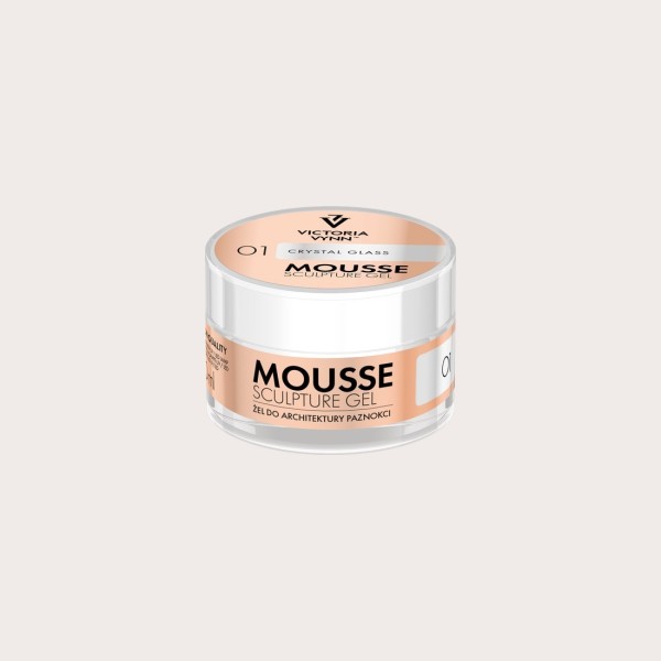 Victoria Vynn Mousse Sculpture Gel 01 Crystal Glass 50ml