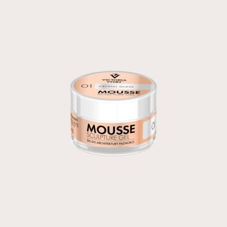 Victoria Vynn Mousse Sculpture Gel 01 Crystal Glass 50ml
