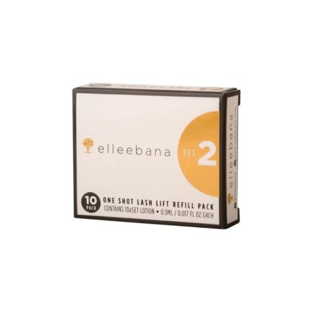 Elleebana Paso 2 10 Pack | Loción Fijadora Lifting Pestañas