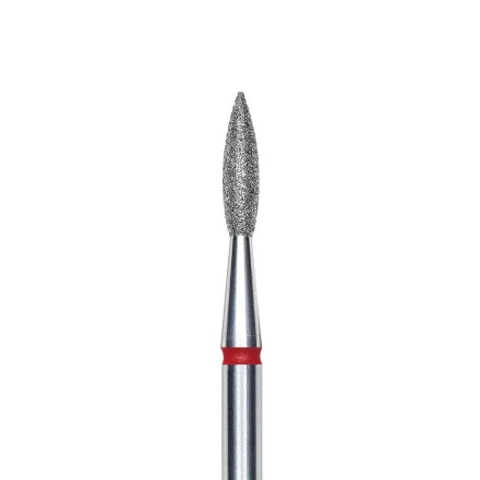 Staleks Fresa Diamante Llama Roja 2.1mm | Cutículas